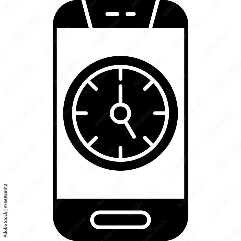 Obraz premium Clock Icon