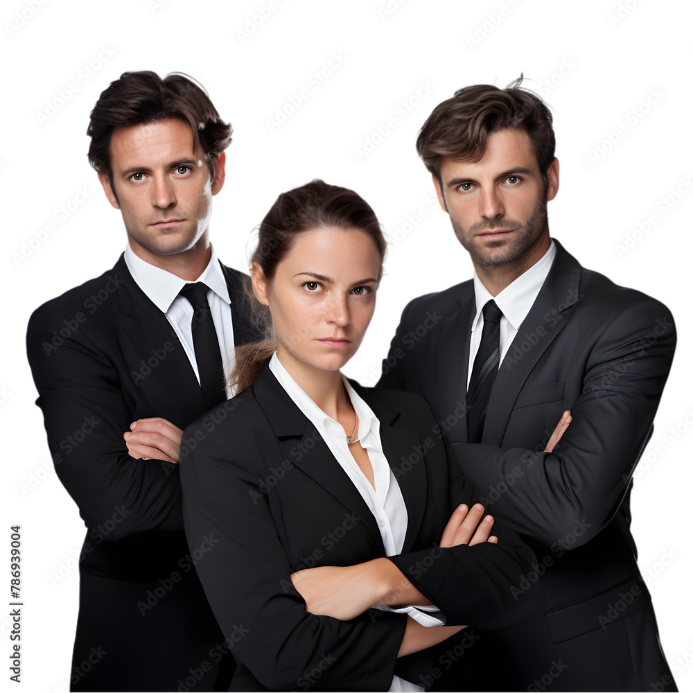 Portrait of businessmen working together
Portrait of businessmen working together