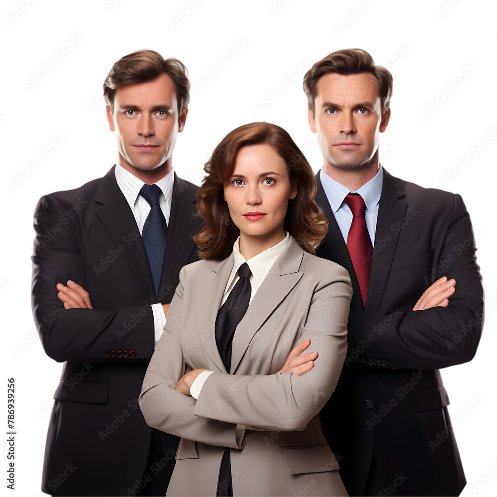 Portrait of businessmen working together
Portrait of businessmen working together
