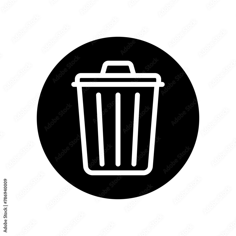 Trash can vector icon set. garbage illustration sign collection. basket symbol or logo. Trash can vector icon set. garbage illustration sign collection. basket symbol or logo.