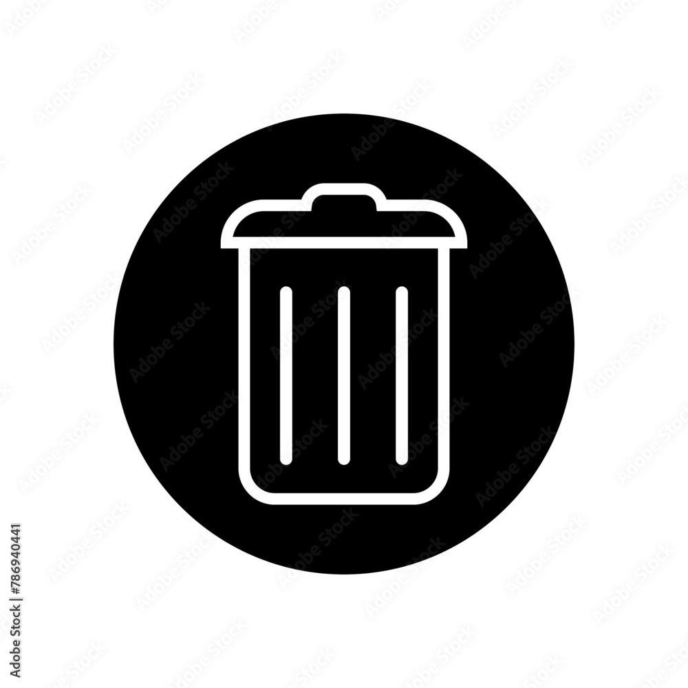 Trash can vector icon set. garbage illustration sign collection. basket symbol or logo. Trash can vector icon set. garbage illustration sign collection. basket symbol or logo.
