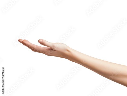A capturing an elegant hand gesture isolated against a on transparency background PNG