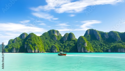 Phuket Paradise: Lush Tropical Islands and Turquoise Seascape