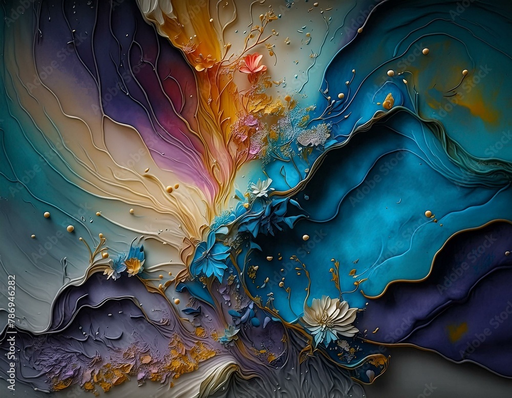 Obraz premium Modelling clay background and texture