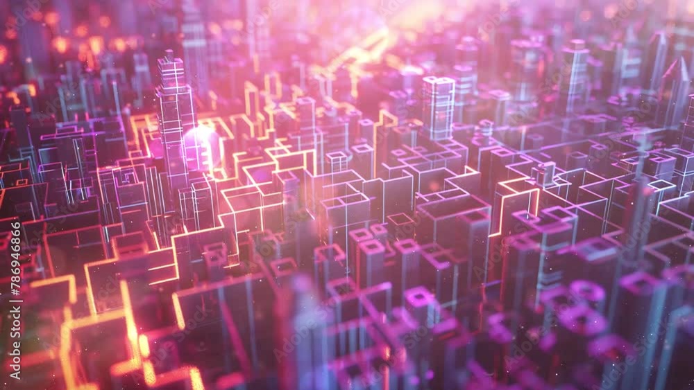 Looping Pathways lose yourself in the intricate pathways of a psychedelic. seamless ...