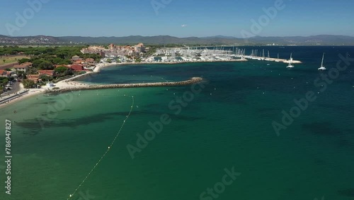 Wallpaper Mural Aerial view of Giens Peninsula near Toulon, France Torontodigital.ca