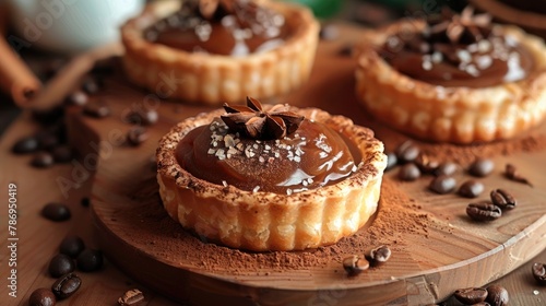 Tasty pastry made with coffee dessert © 2rogan