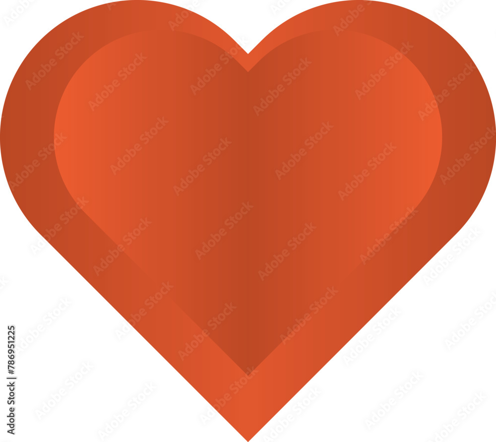 red heart isolated red heart isolated
