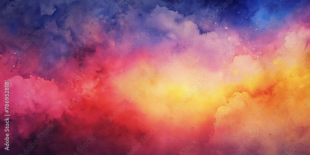 Gradient watercolor Backgrodund. Water color style gradient Background