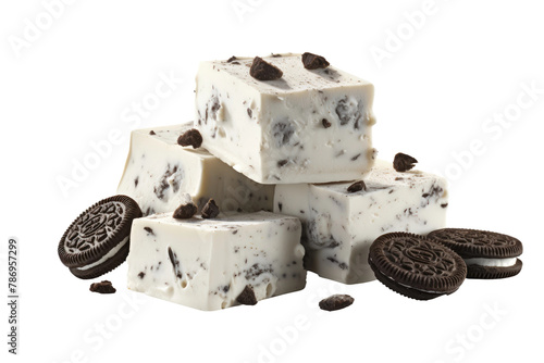 Sinful Symphony: Oreo Cookies Dancing With White Chocolate Fudge