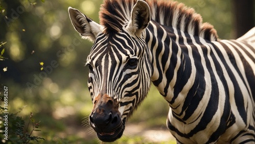 zebra in nature