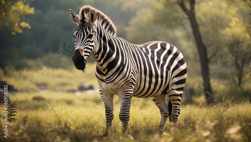zebra in the wild © Yevhen