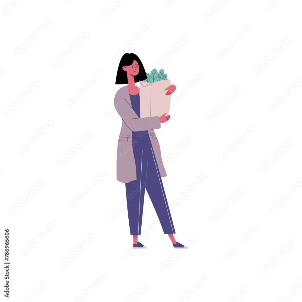set of poses of people being clean woman set of poses of people being clean woman