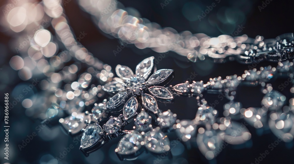A close-up shot of a bunch of diamonds, perfect for luxury and jewelry concepts A close-up shot of a bunch of diamonds, perfect for luxury and jewelry concepts