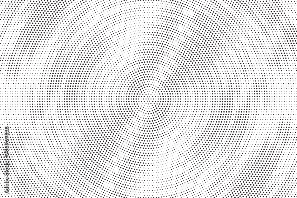 Halftone pattern background with radial effect, round spot shapes, vintage or retro graphic with place for your text. Halftone digital effect. Halftone pattern background with radial effect, round spot shapes, vintage or retro graphic with place for your text. Halftone digital effect.