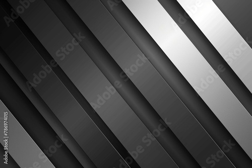 Abstract black and silver are light gray with white the gradient is the surface with templates metal texture soft lines tech diagonal background black dark sleek clean modern.