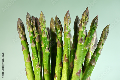 Bunch of fresh asparagus