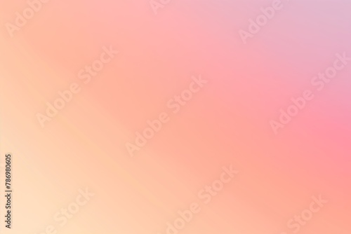 Copy space. Pastel tones. Light pink, beige, peach fuzz and salmon gradient. Calm, pastel colors. Hue. Peach fuzz is the main color. Tenderness. Nice, delicate color palette. Template