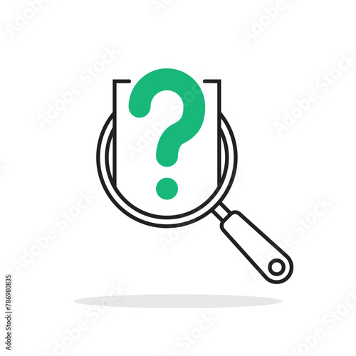 document or invoice with search of violate
