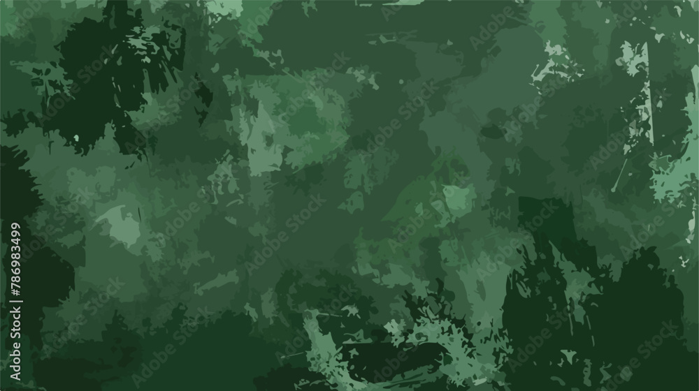 Dark green grunge background flat vector isolated