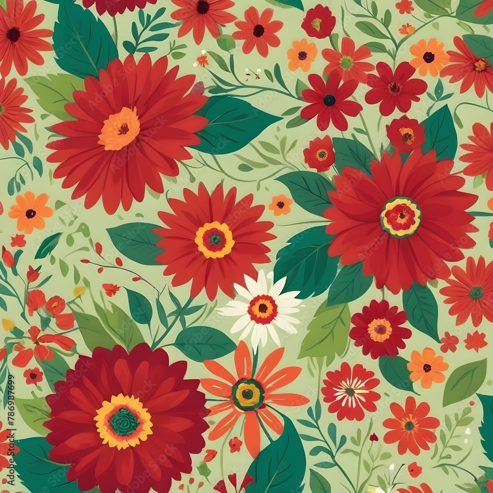 seamless floral pattern seamless floral pattern