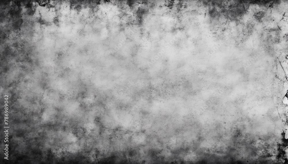 Grunge background black and white. Abstract illustration texture 