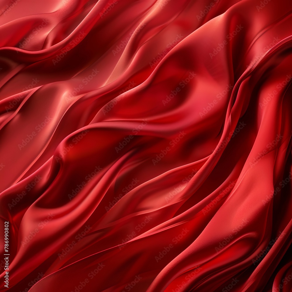 Fototapeta premium red silk background