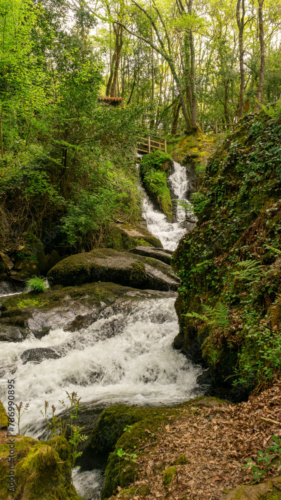 Gandaras river in Vilasantar, La Coruña Gandaras river in Vilasantar, La Coruña