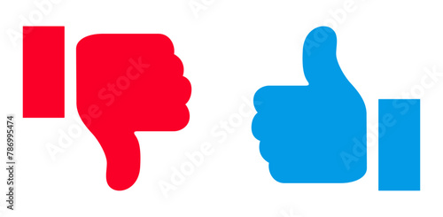 thumb up thumb down icon