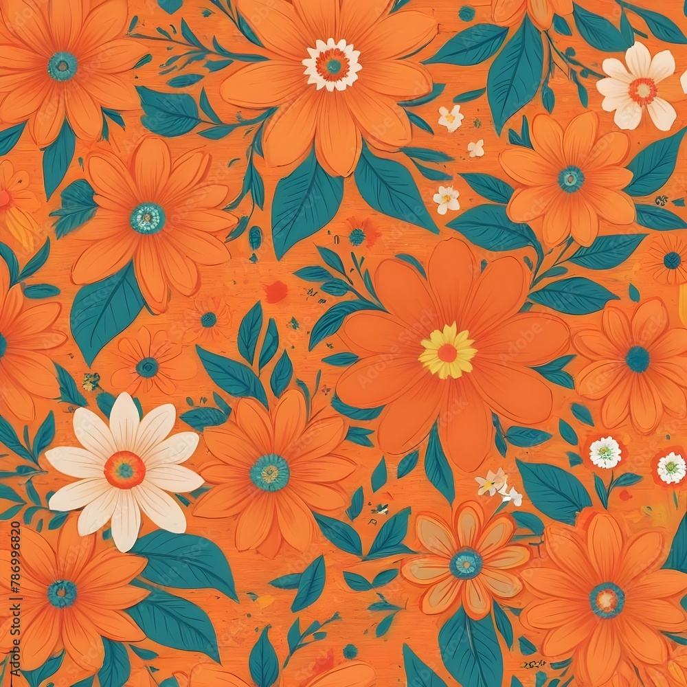 seamless floral pattern seamless floral pattern