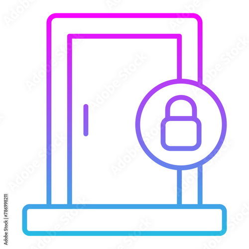 Door Lock Icon