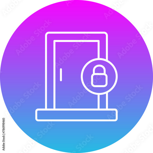 Door Lock Icon