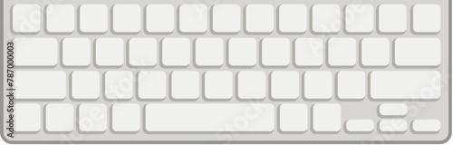 hand drawn computer keyboard