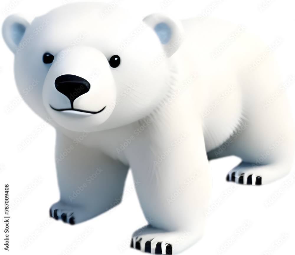 cute watercolor cartoon Polar Bear. Polar bear clipart. cute watercolor cartoon Polar Bear. Polar bear clipart.