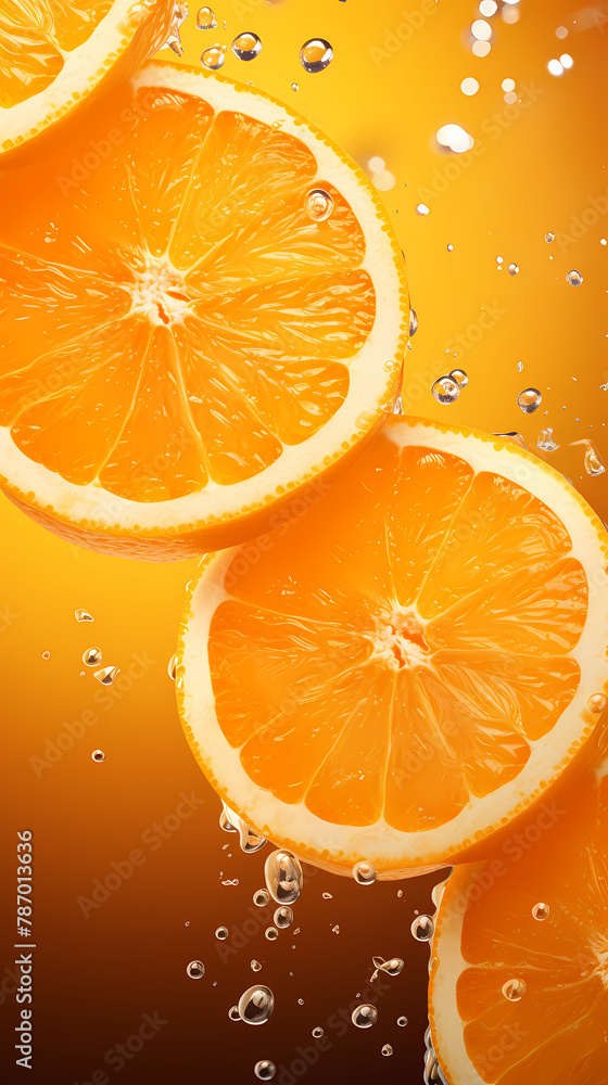 Fresh orange fruit background Fresh orange fruit background