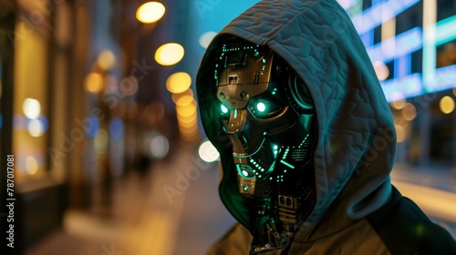 Anonymous Robotic Hacker  Exploring Cybersecurity and Cybercrime Concepts