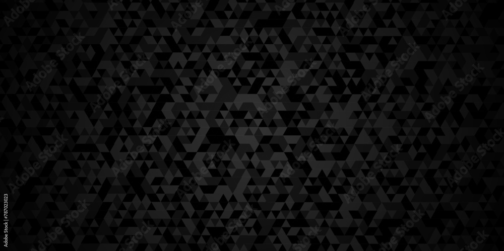 Vector geometric seamless technology gray and black polygon diamond triangle background. Abstract digital grid light pattern black Polygon Mosaic triangle Background, business corporate background. Vector geometric seamless technology gray and black polygon diamond triangle background. Abstract digital grid light pattern black Polygon Mosaic triangle Background, business corporate background.