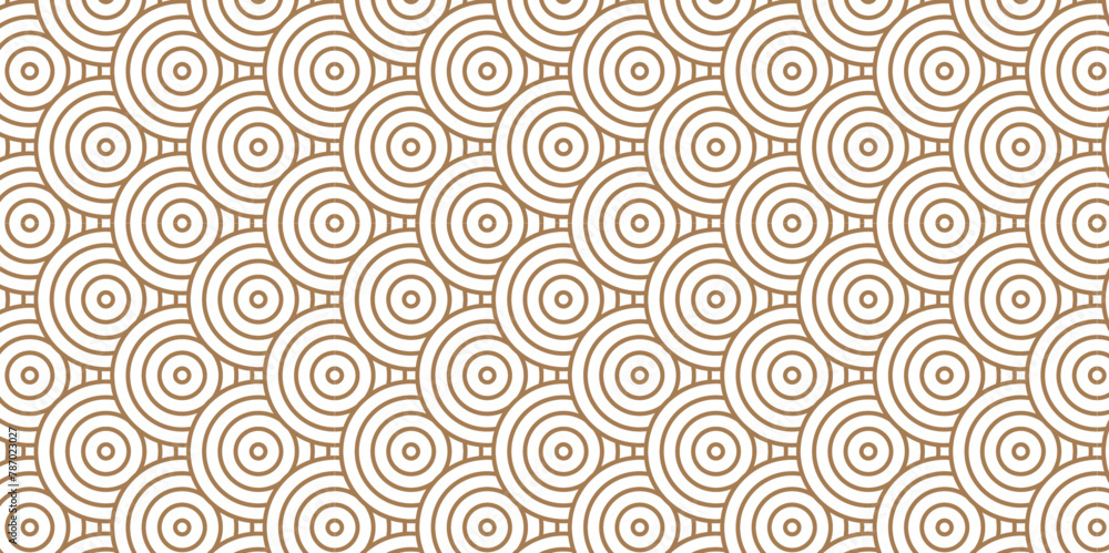 Overlapping Pattern Minimal diamond geometric waves spiral and abstract circle wave line. yellow and wood color seamless tile stripe geometric create retro square line backdrop pattern background. Overlapping Pattern Minimal diamond geometric waves spiral and abstract circle wave line. yellow and wood color seamless tile stripe geometric create retro square line backdrop pattern background.