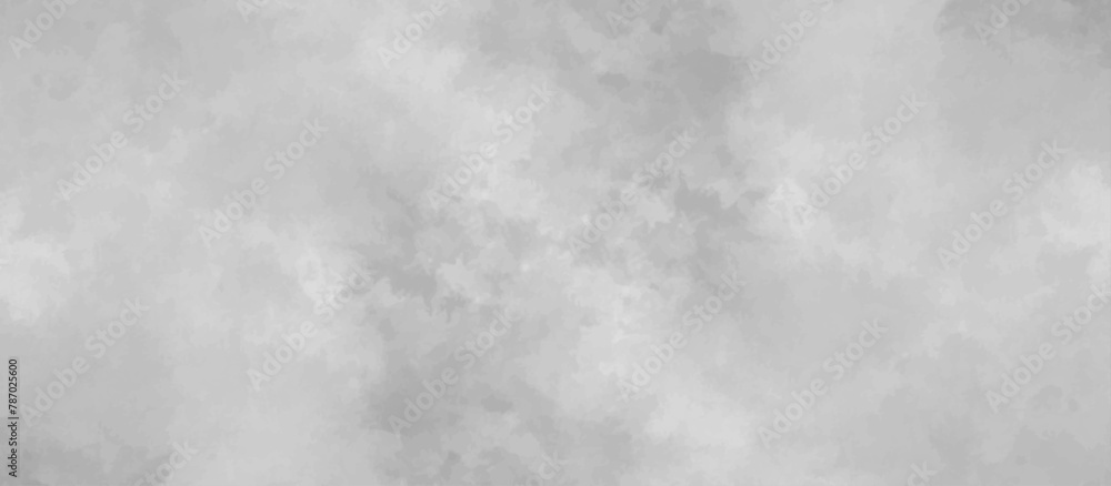 Abstract gray background soft white watercolor grunge texture. fog design with white smoke texture overlays. smoky effect for photos design. Vintage or grungy of White Concrete Texture.