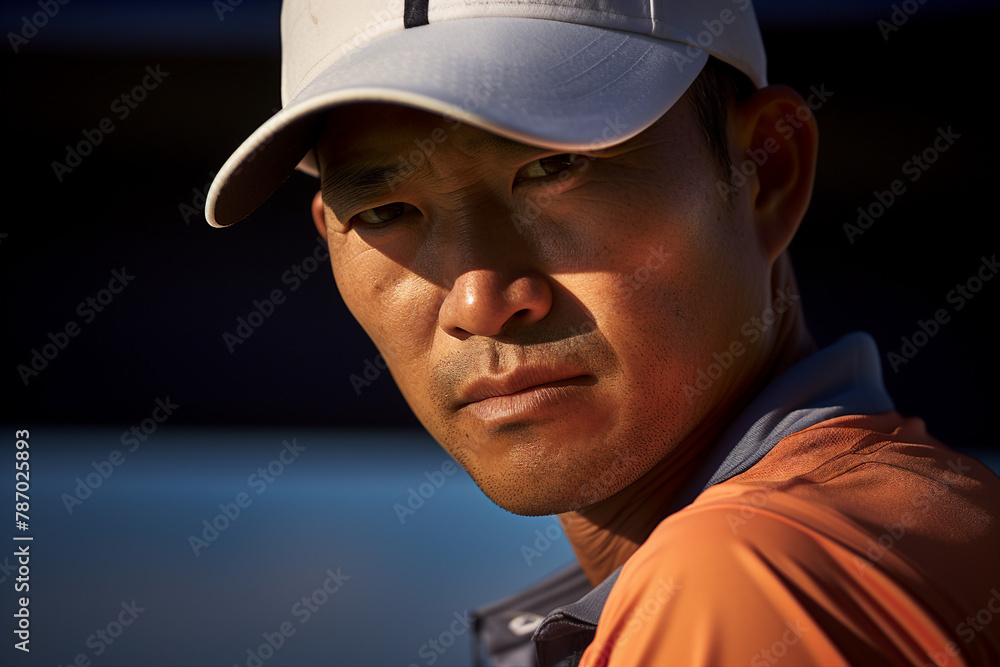 AI generated picture image of handsome man playing golf leisure activity weekend vacation outdoors AI generated picture image of handsome man playing golf leisure activity weekend vacation outdoors