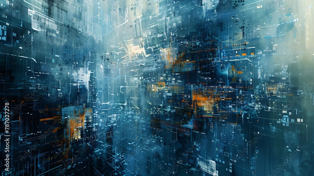 Abstract Digital Blockchain Data Complexity