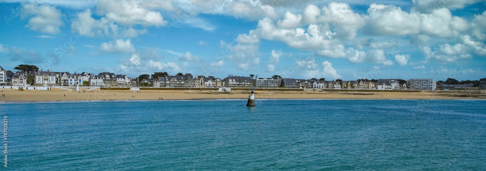 Fototapeta premium Quiberon in Brittany, the beach