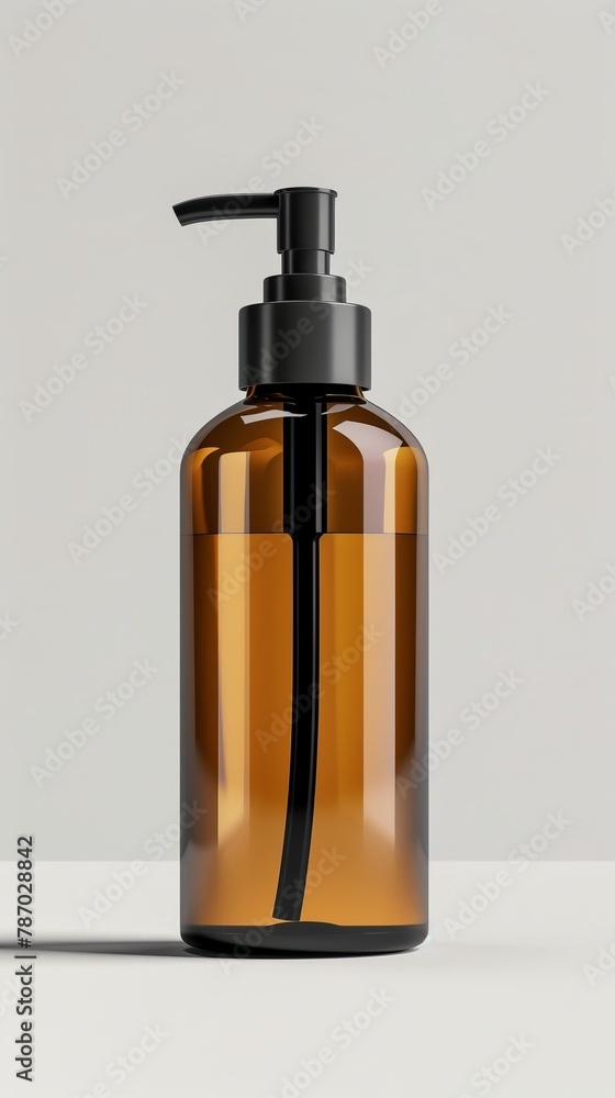 cosmetic bottle mockup, white spray bottle  mockup,  skincare bottle dispenser mockup, plain white bottle of lotion mockup