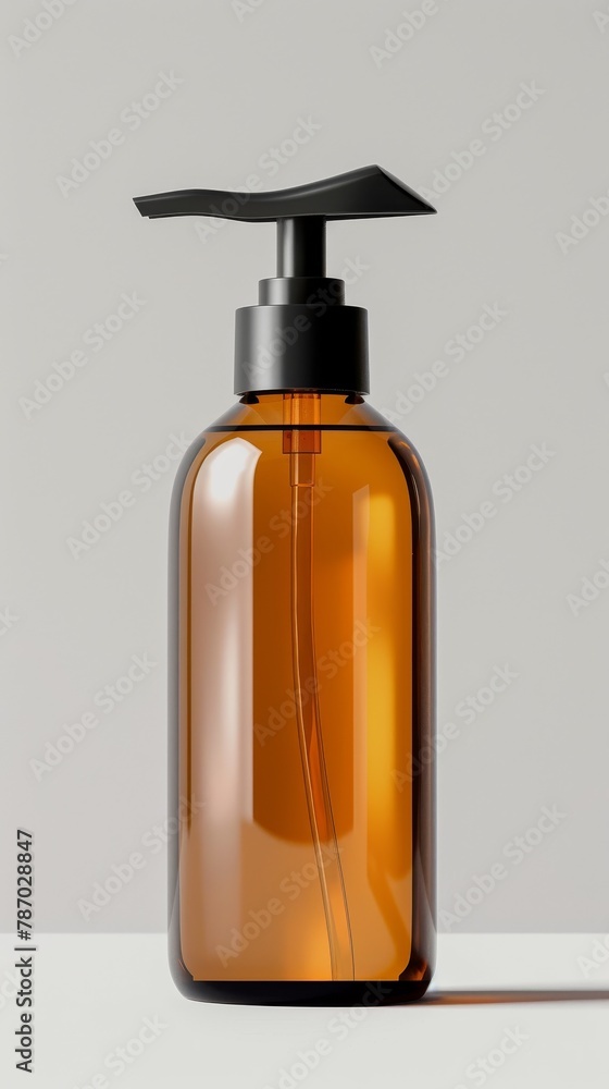 cosmetic bottle mockup, white spray bottle  mockup,  skincare bottle dispenser mockup, plain white bottle of lotion mockup