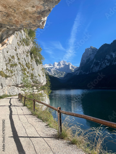 Landscape of a lake of Austria