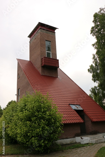 The roof as an architectural detail in the construction of houses.