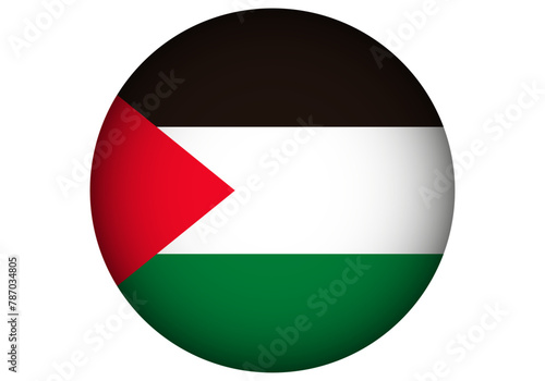 Pin con la bandera de Palestina
