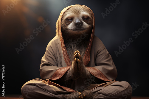 Meditating Sloth