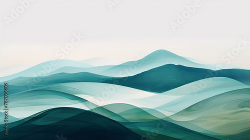 Step into a world of simplicity and elegance with an AI-generated minimalist nature background designed for screens, mobile phones, and cellphones, depicted in high definition