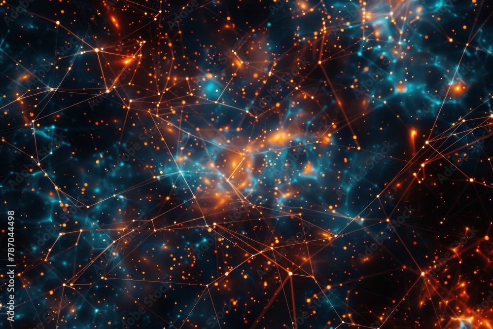A breathtaking view of a very large cluster of stars, illuminating the night sky with their twinkling brilliance. A breathtaking view of a very large cluster of stars, illuminating the night sky with their twinkling brilliance.